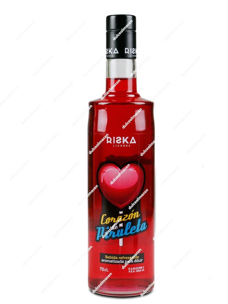 Riska Licor Corazón de Piruleta Sin Alcohol 0.70 L