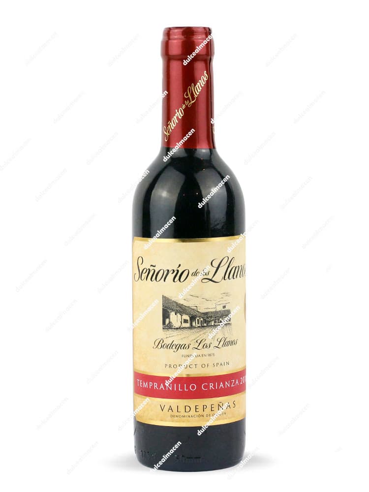 Señorio de los Llanos Tempranillo Crianza 37.5 cl.