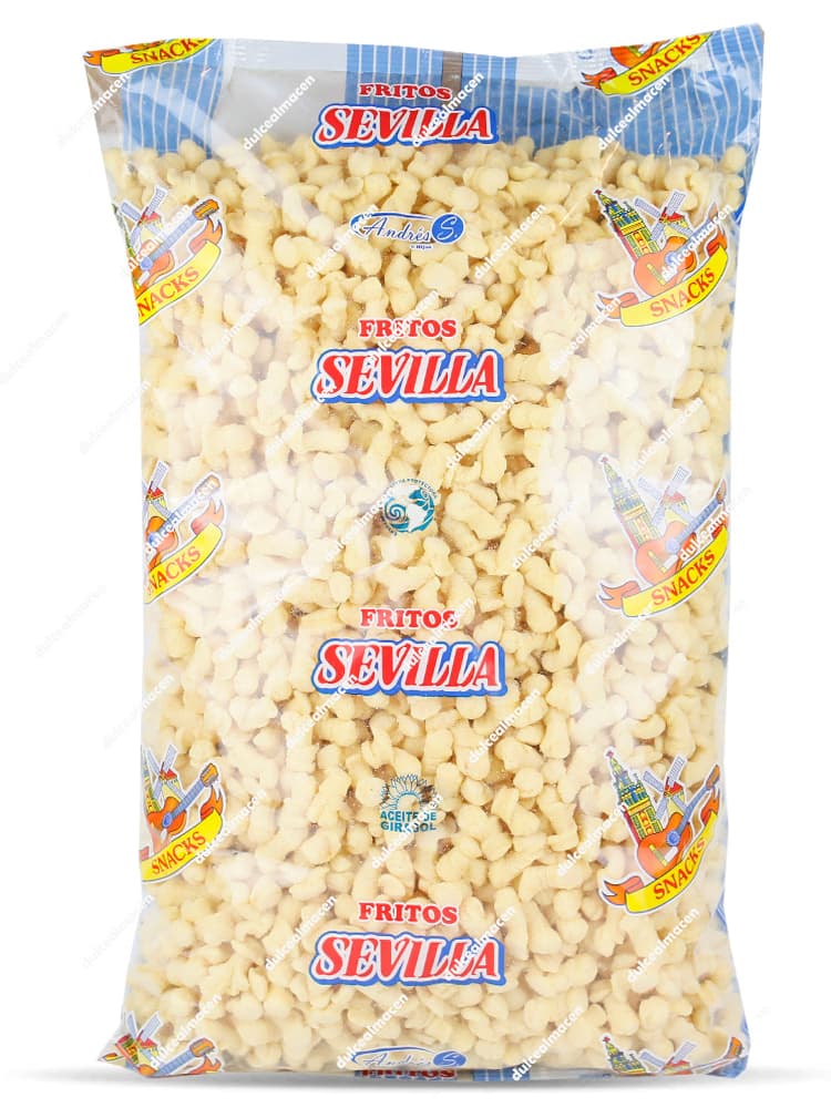 Sevilla Palomitas Mantequilla 900g bolsa de aperitivos de maíz en Dulcealmacen