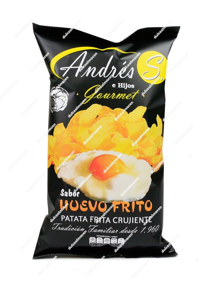 Sevilla Gourmet Patatas Fritas Sabor Huevo Frito 110 gr