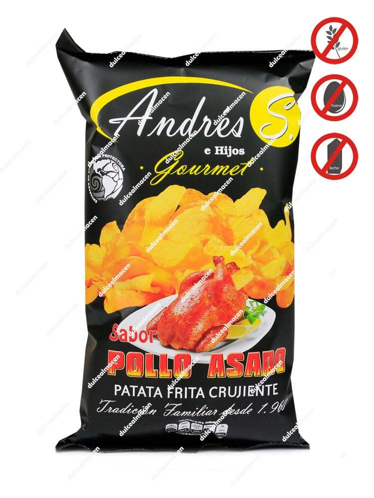 Sevilla Gourmet Patatas Fritas Sabor Pollo Asado 110 gr