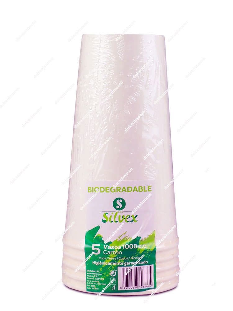 Silvex vaso bio 1L 5 uds