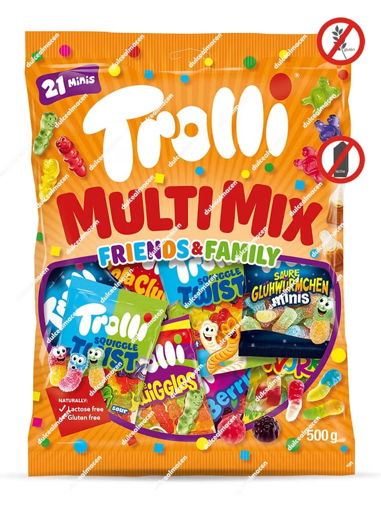 Trolli Multi Mix Bolsa 500g