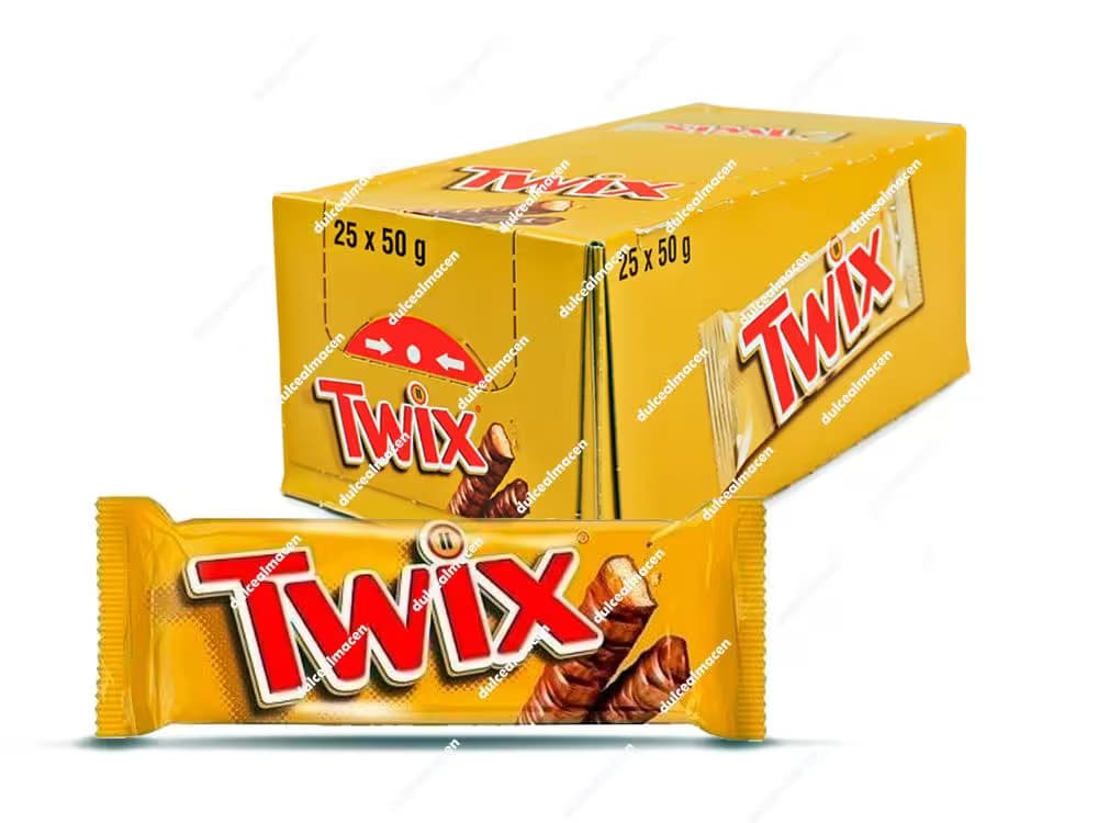 Twix Chocolatina 25 Unidades