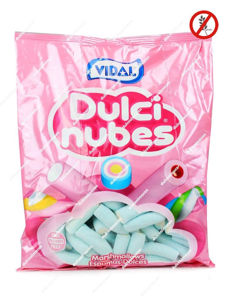 Vidal Dulcinubes Azules 125 uds bolsa de nubes Dulcealmacen
