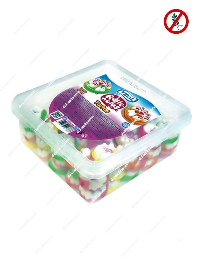 Vidal Rellenolas Tartas 75 uds | Gominolas de Tarta Rellenas