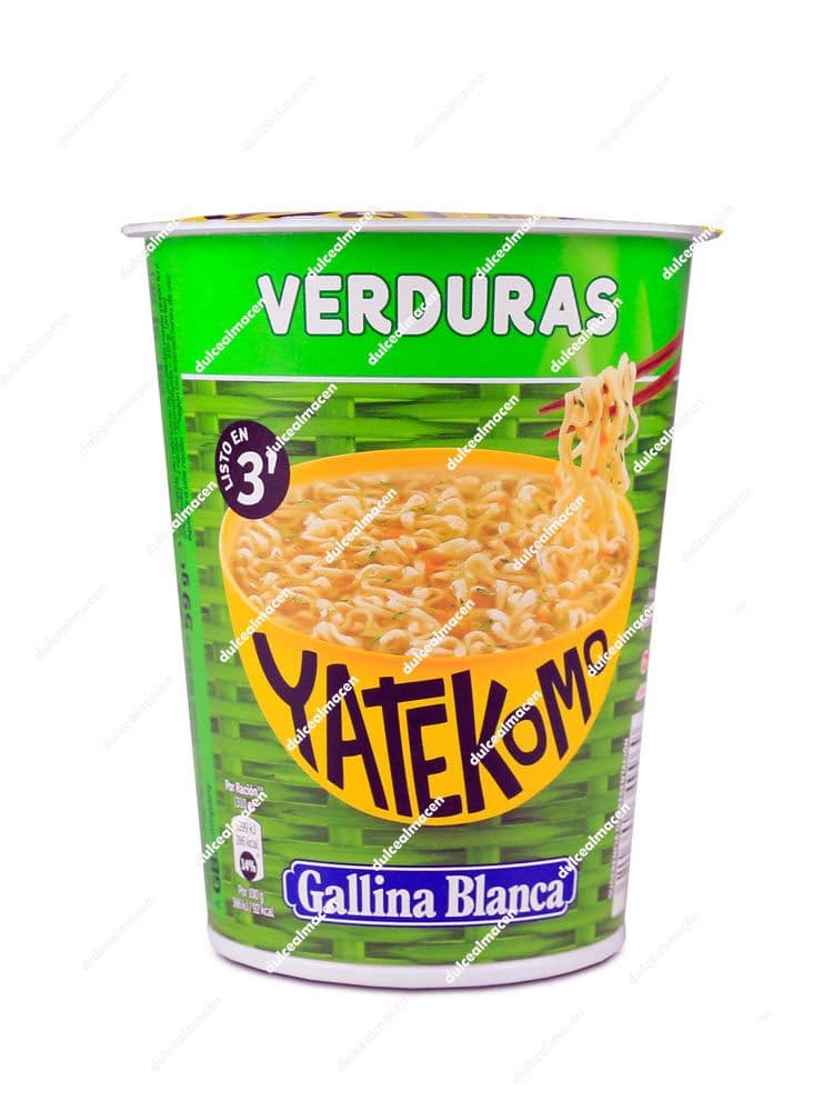 Gallina Blanca Yatekomo Verduras