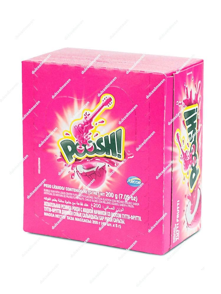 Arcor chicle relleno tutti fruti 40 uds