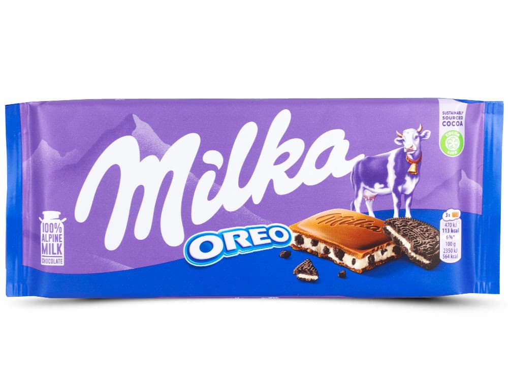 Milka Oreo tableta de chocolate 100g en Dulcealmacen