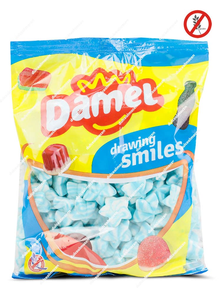 Damel Estrellas Twist Frambuesa 1 kg