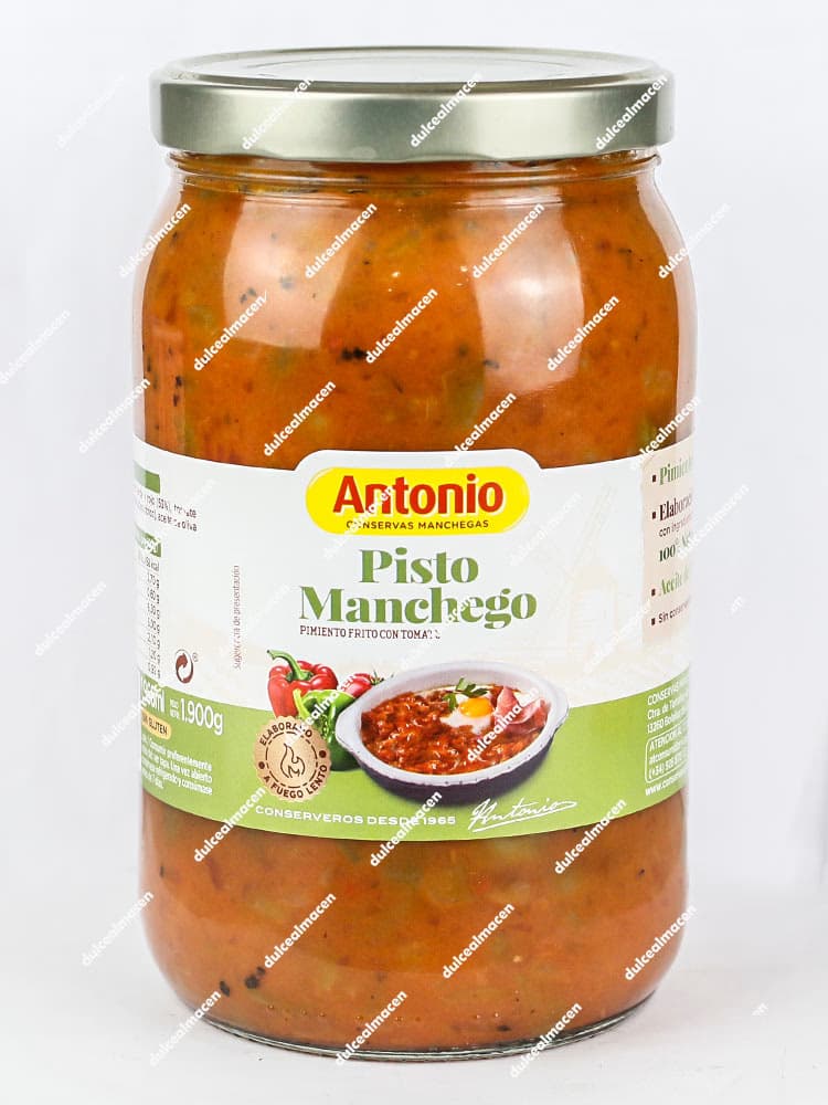 Antonio pisto manchego 1,966 ml tarro de cristal en Dulcealmacen