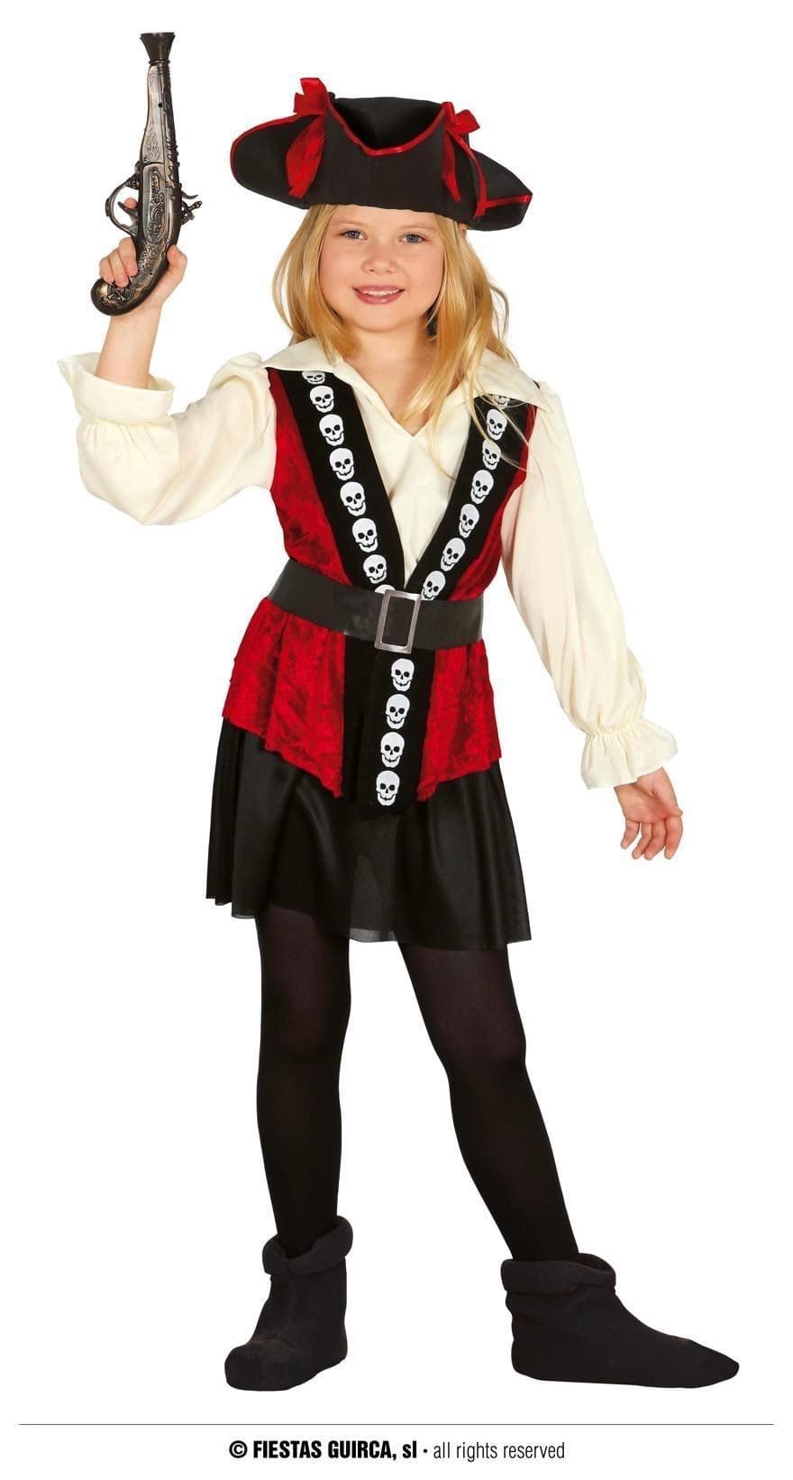 GU skull pirate infantil talla 5-6 años