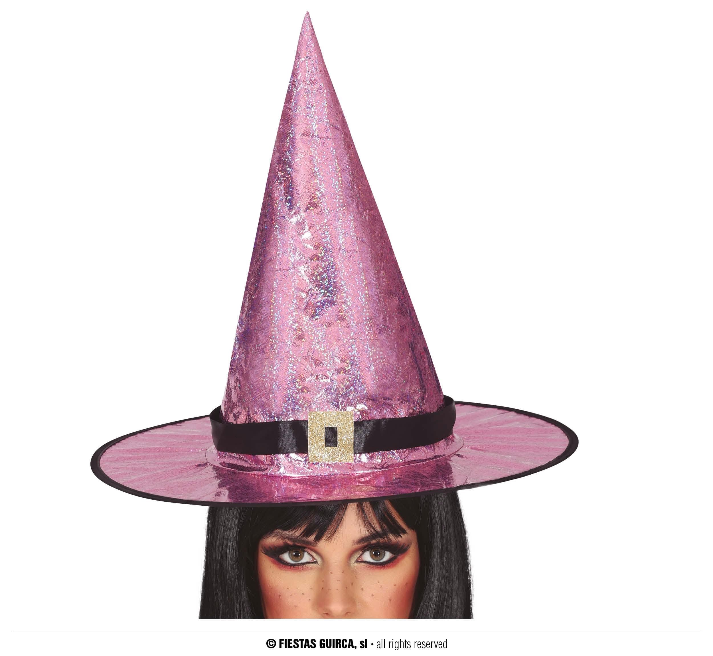 GU gorro bruja iris rosa