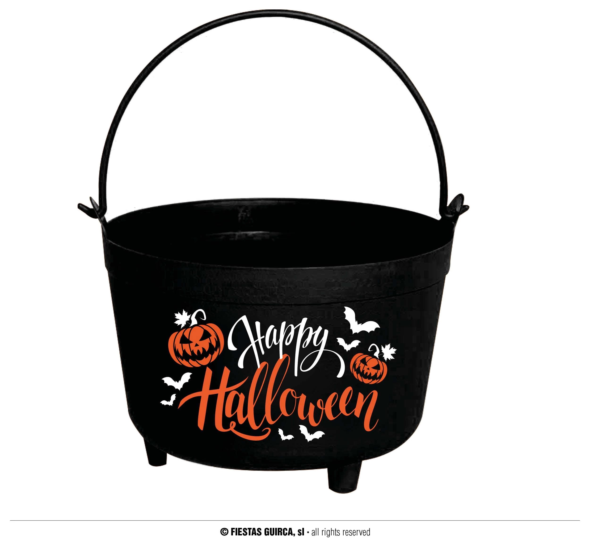 GU caldera happy halloween, 24x23x15 cms.