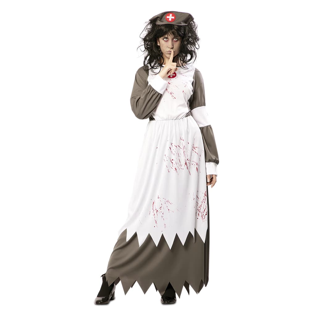 EU enfermera zombie t-ml