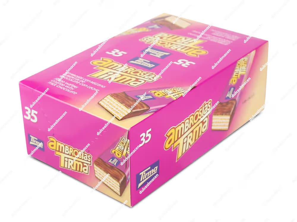 Tirma Ambrosía Choco-leche 35 uds