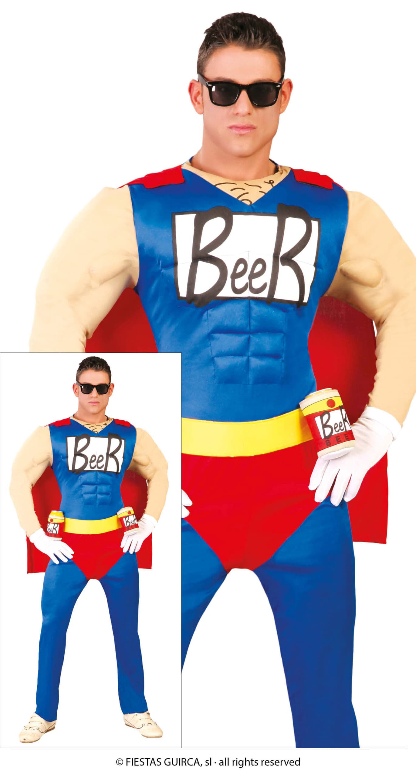 GU beerman, adulto, 46   48 (s)