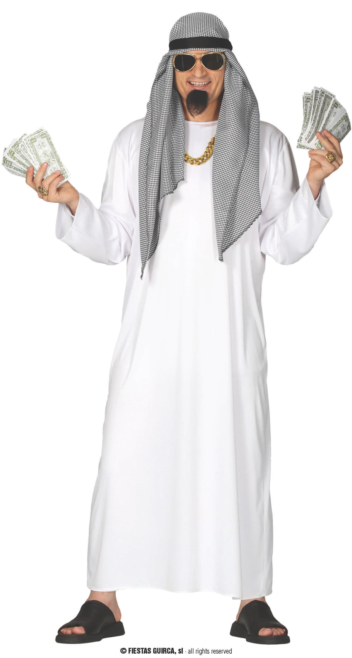 GU jeque arabe, adulto, 48   50 (m)