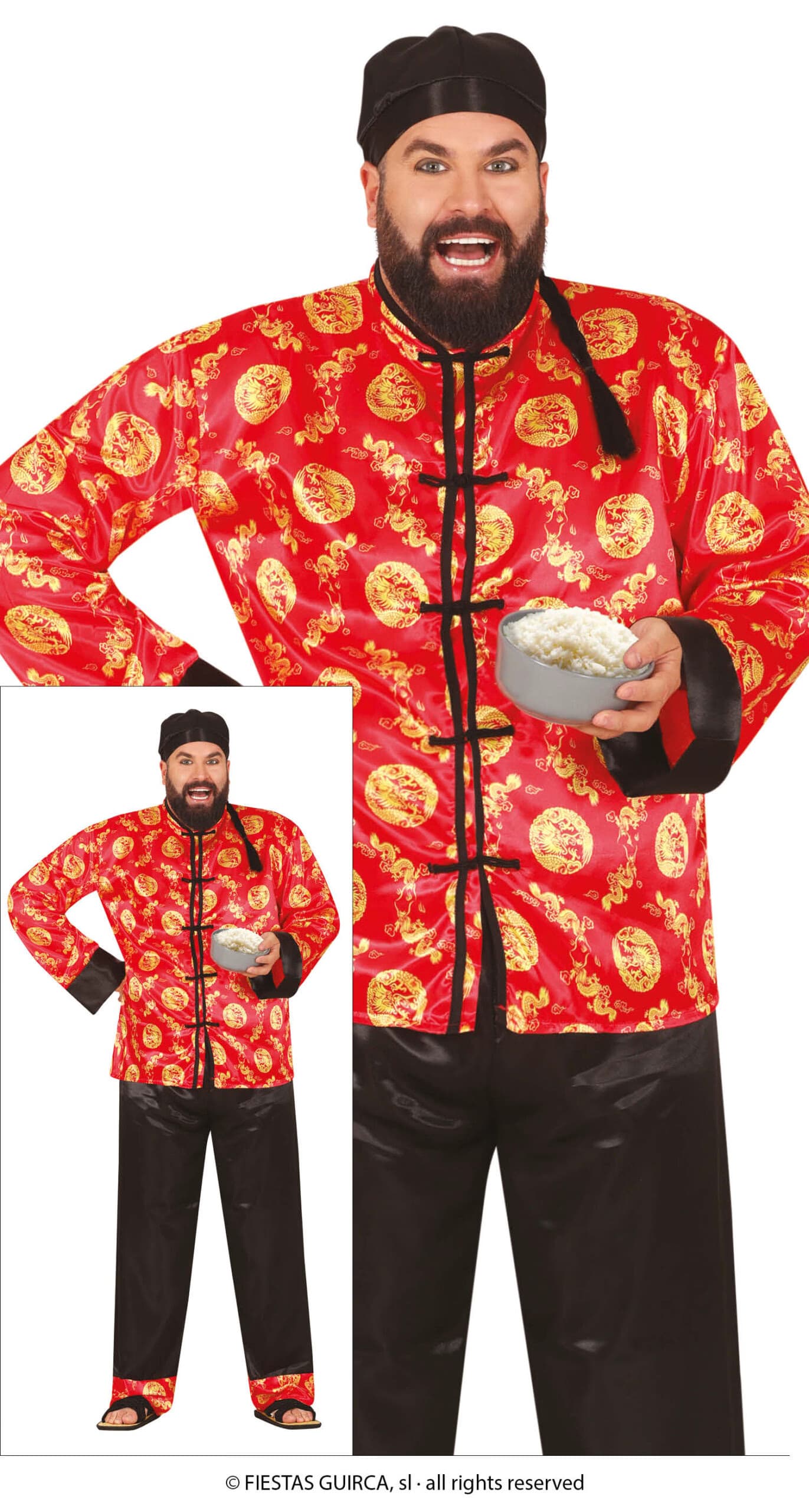 GU mandarin, adulto, 54   56 (xl)