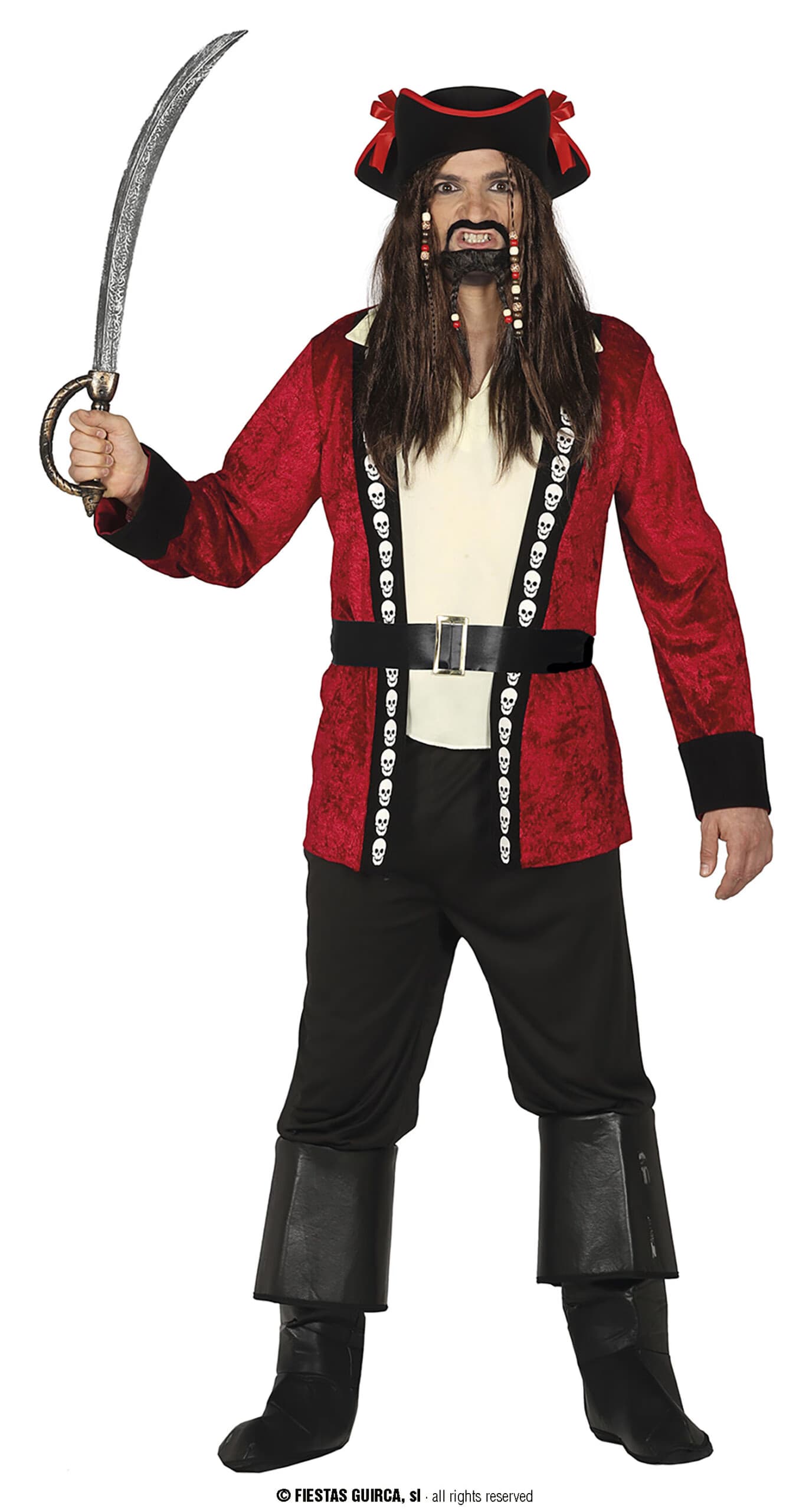 GU pirata, adulto, 54   56 (xl)