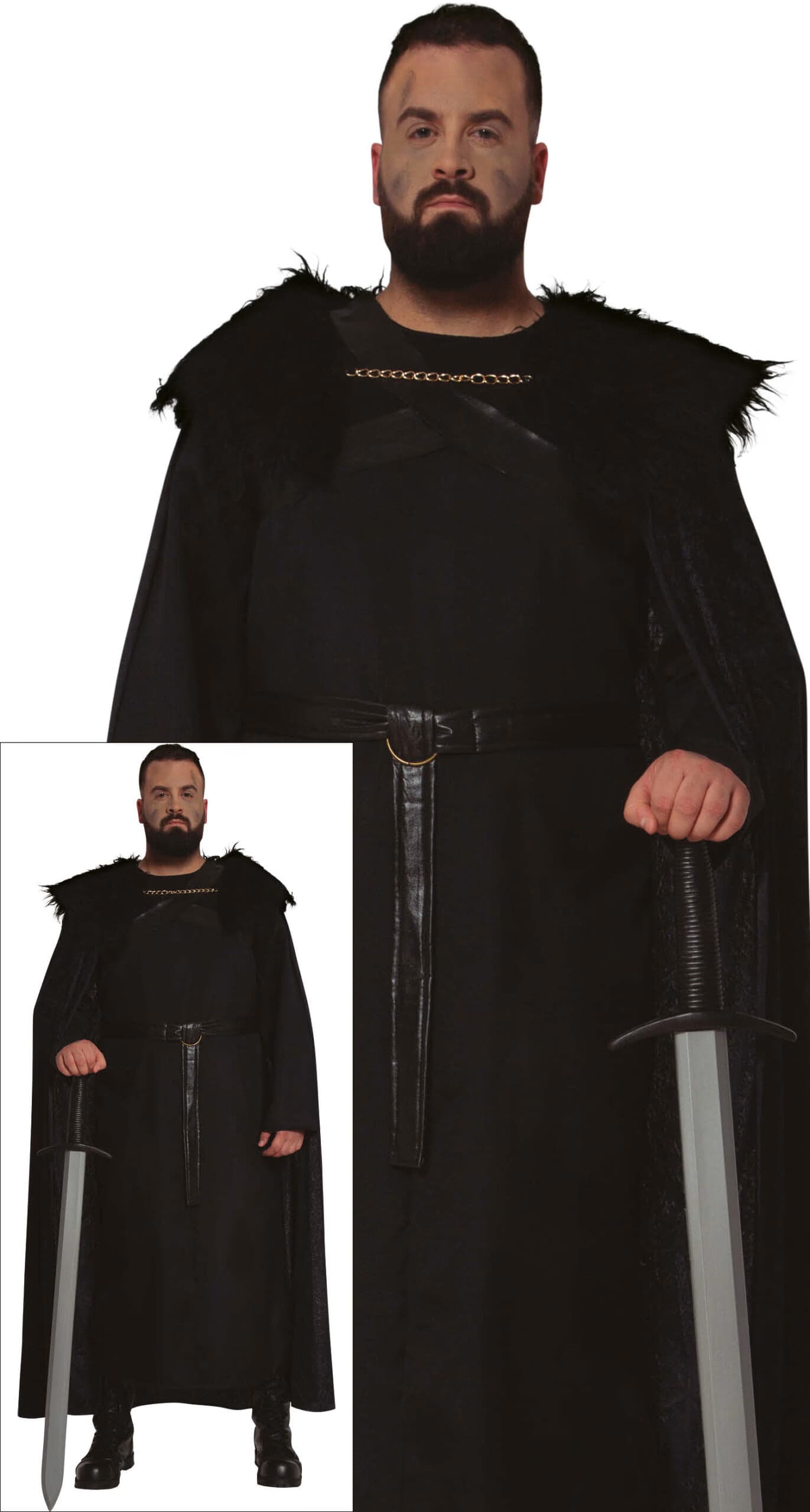 GU vigilante medieval, adulto, 54   56 (xl)