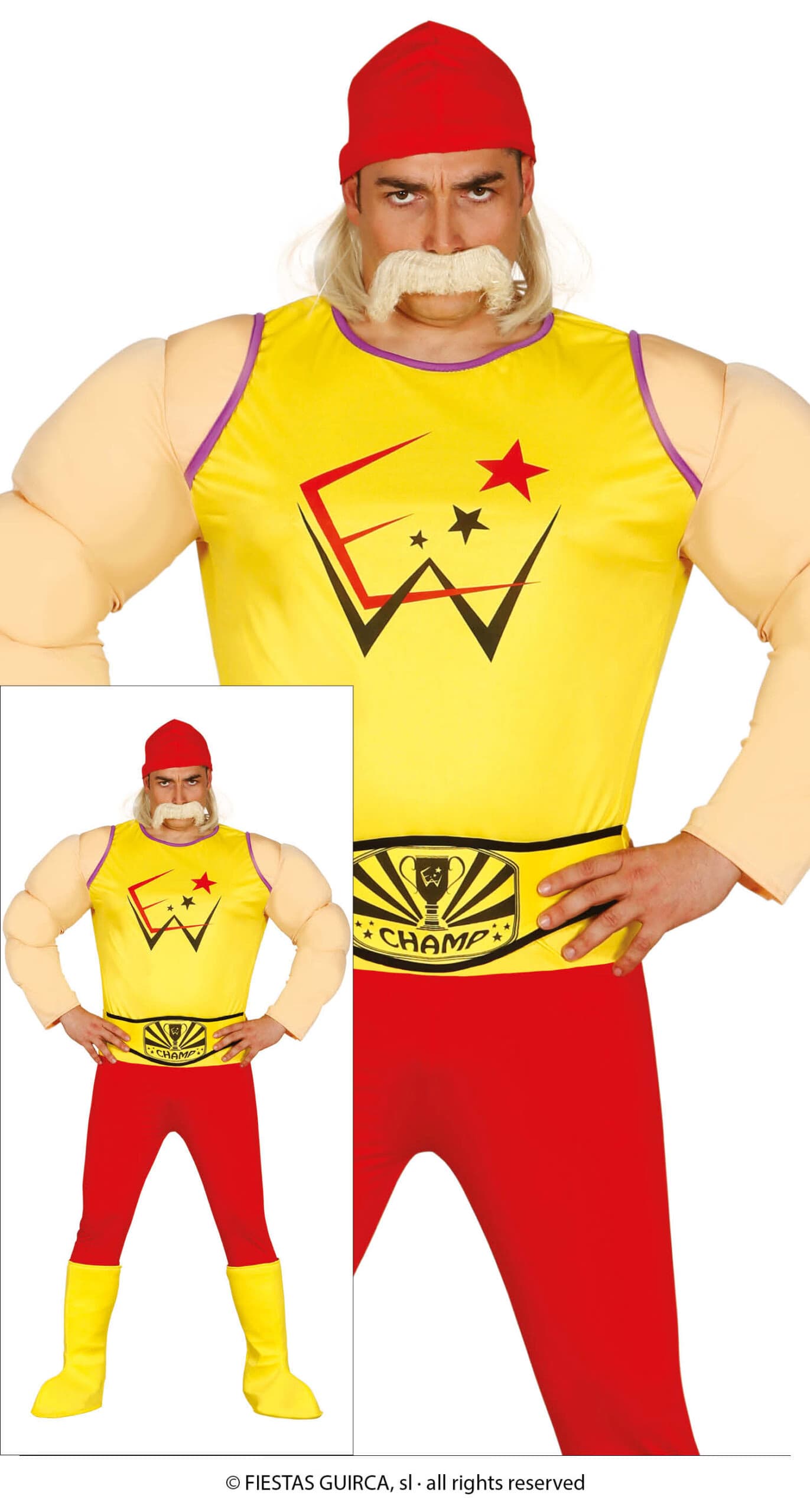 GU luchador, adulto, 52   54 (l)