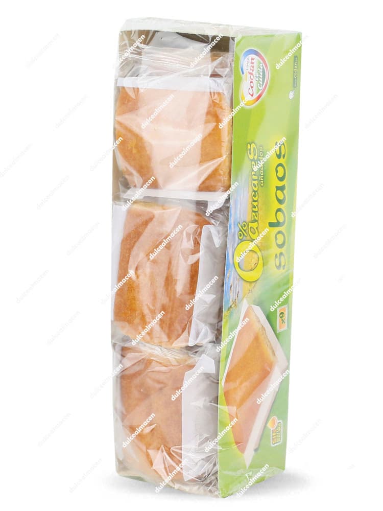 Codan Sobaos Sin Azúcares Añadidos pack 9 uds