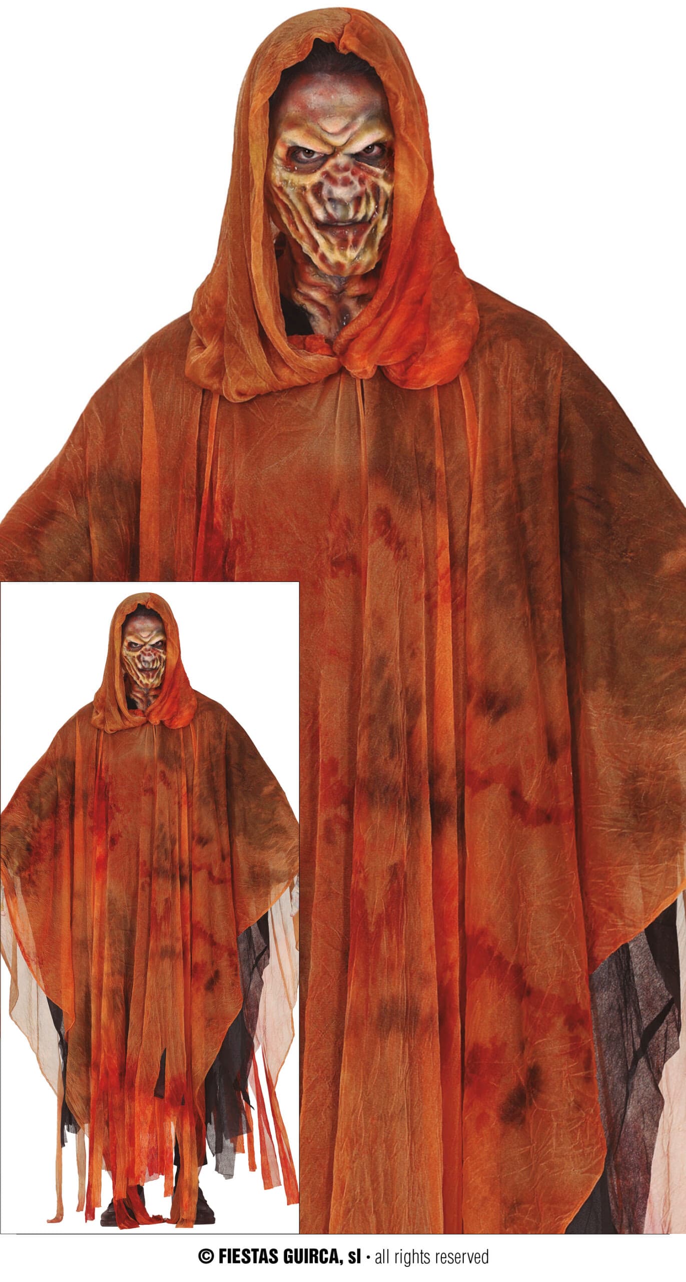 GU orange ghost, adulto, 52   54 (l)