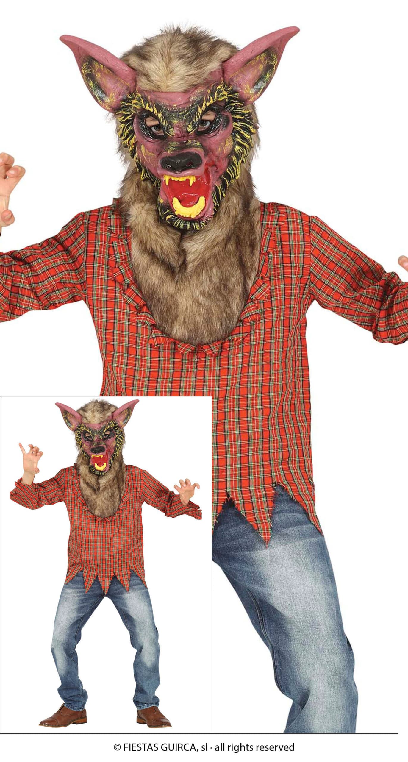 GU werewolf, infantil, 7 - 9 años