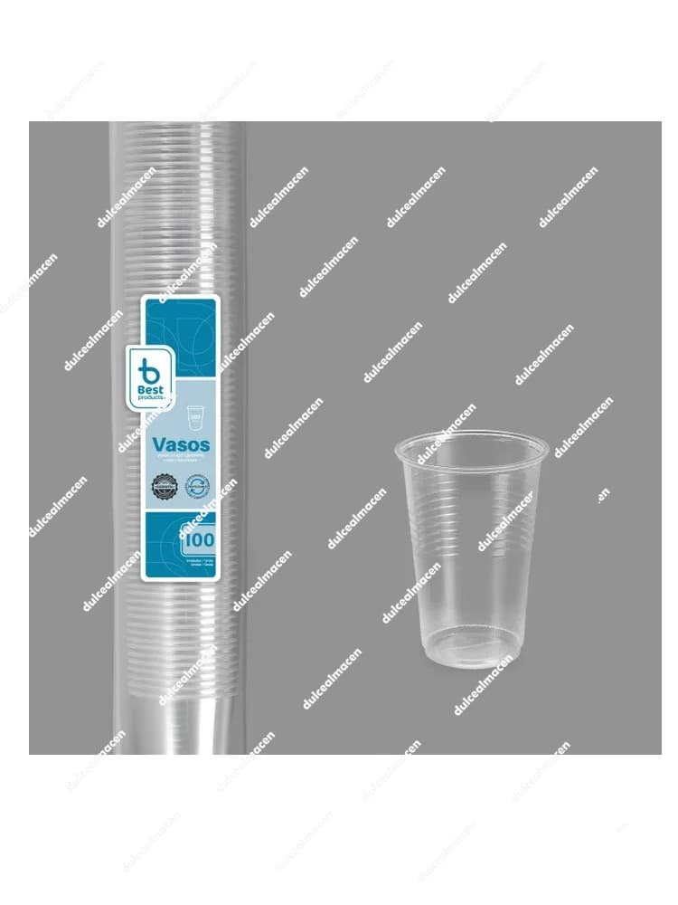 Vaso Reutilizable Transparente Juinsa 200cc 100 Uds
