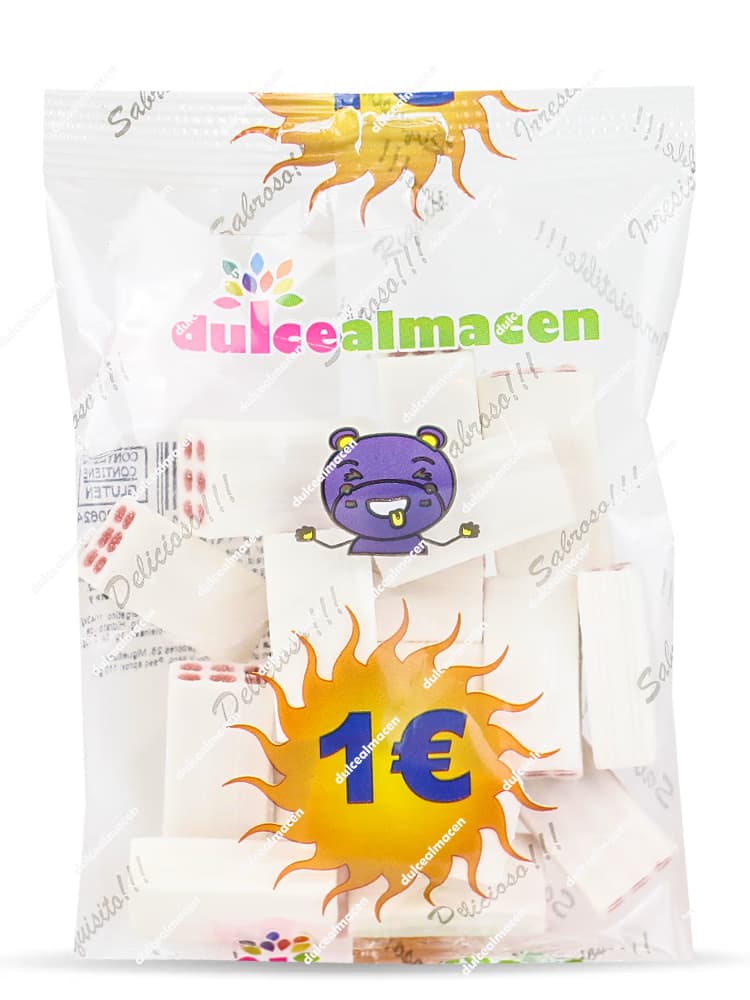 Ladrillo blanco Dulcealmacen pvp 1 eur bolsa de regalices blancos en Dulcealmacen