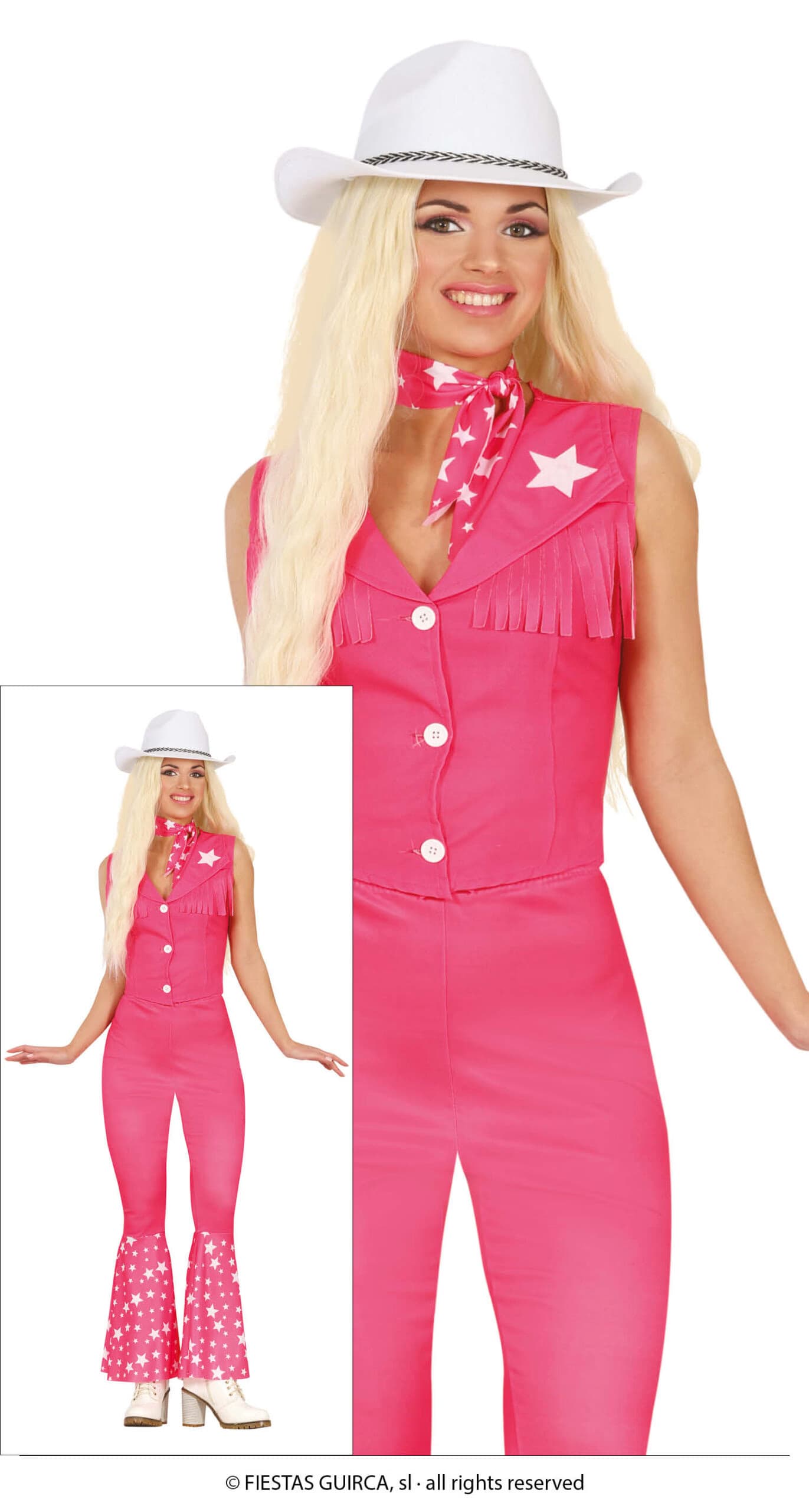 GU pink country girl, adulta, 44   46 (xl)
