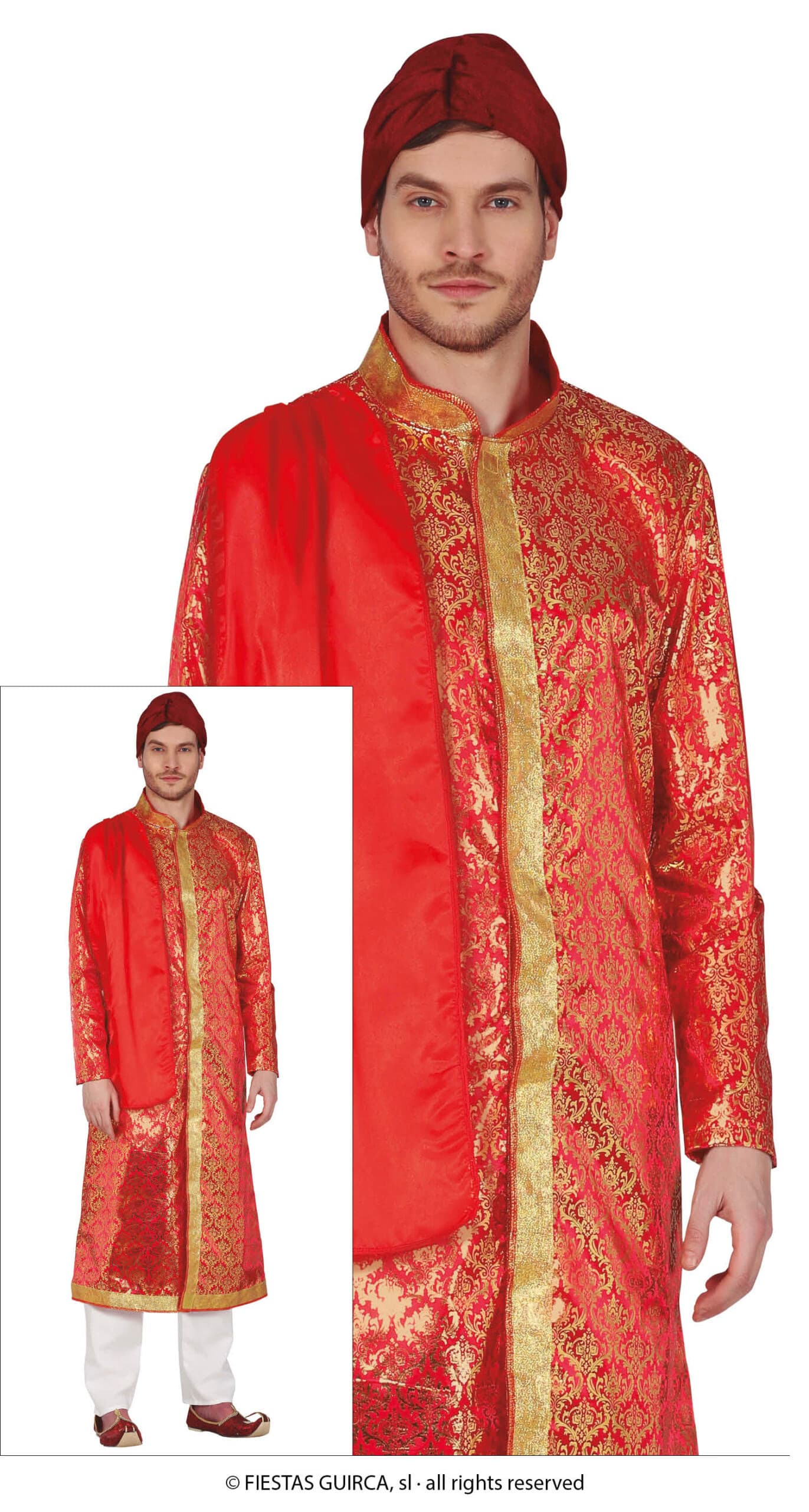 GU indian, adulto, 54   56 (xl)