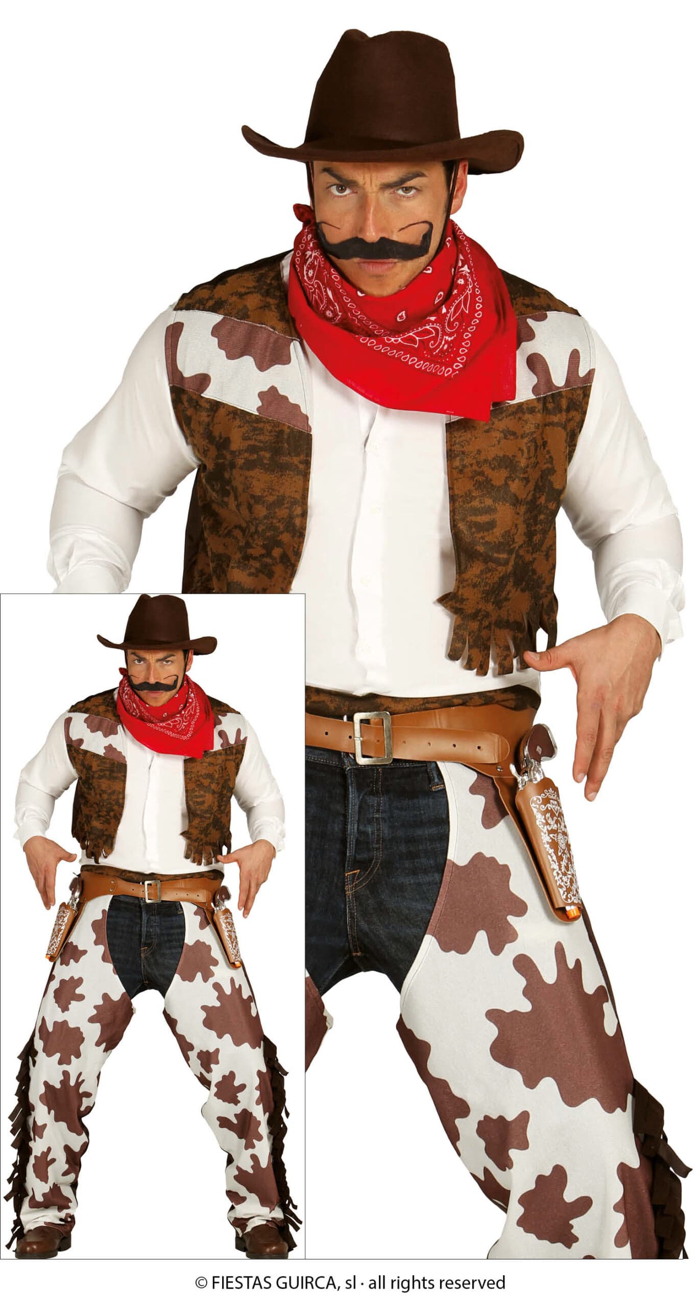 GU cowboy, adulto, 56 - 58 (xxl)