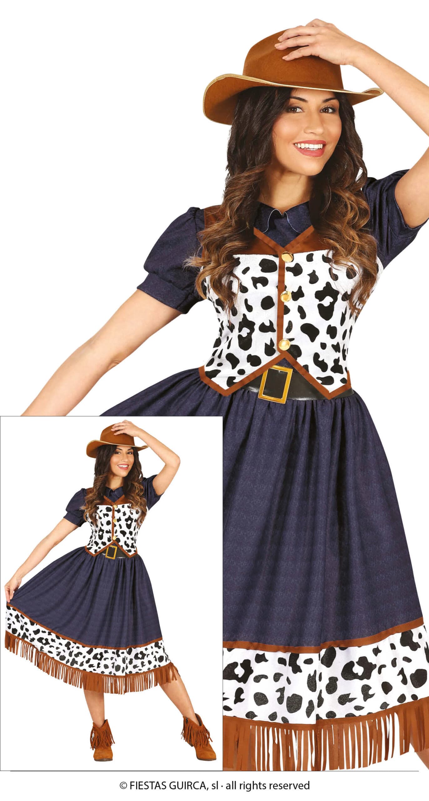 GU cowgirl, adulta, 44   46 (xl)