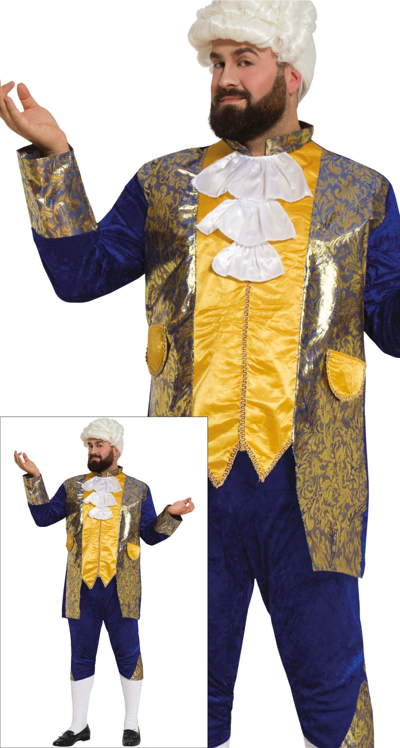 GU marqués azul, adulto, 56 - 58 (xxl)