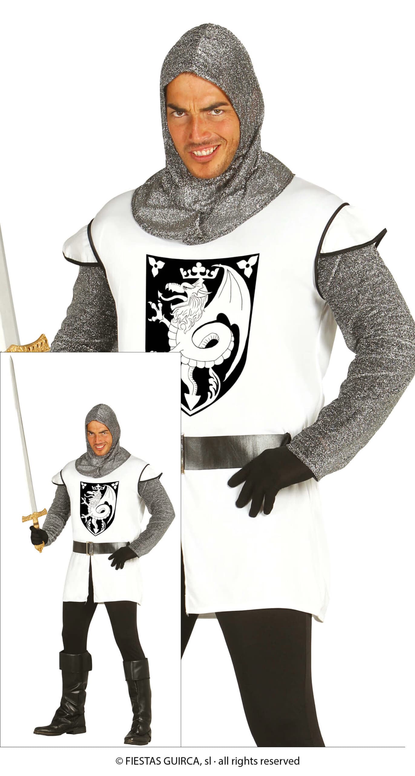 GU guerrero, adulto, 54   56 (xl)