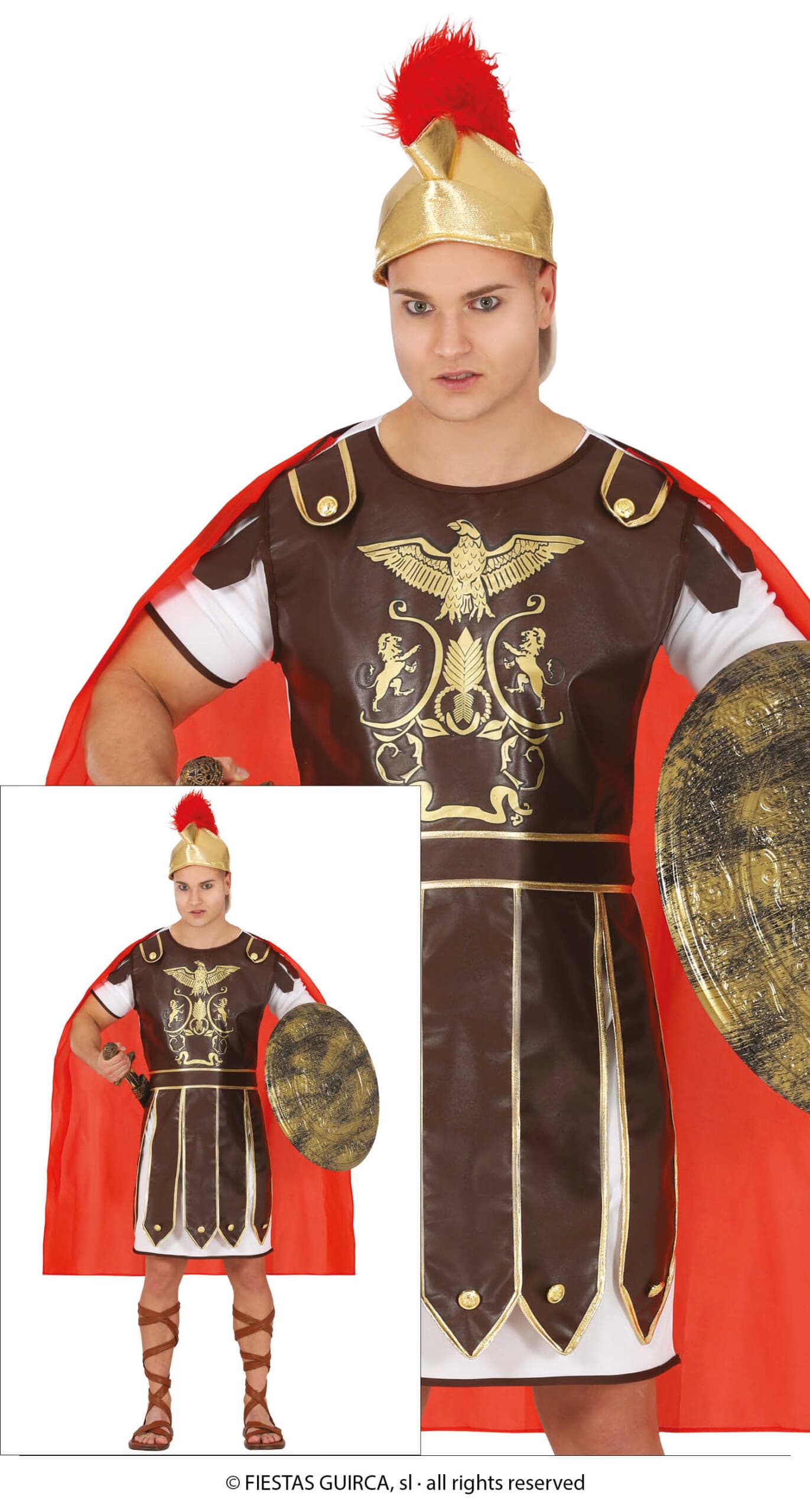 GU centurion romano, adulto, 54   56 (xl)