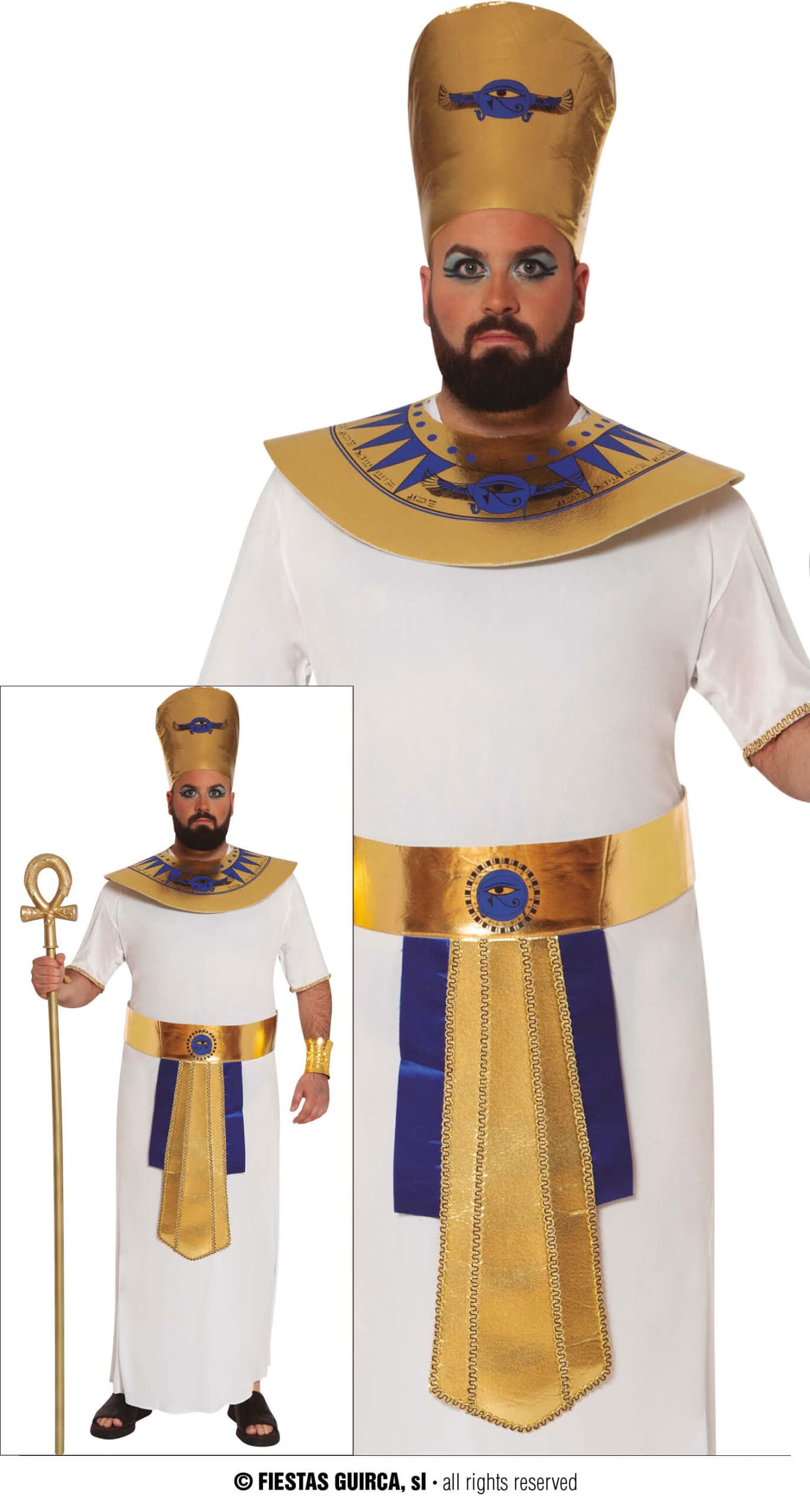 GU faraón, adulto, 56 - 58 (xxl)