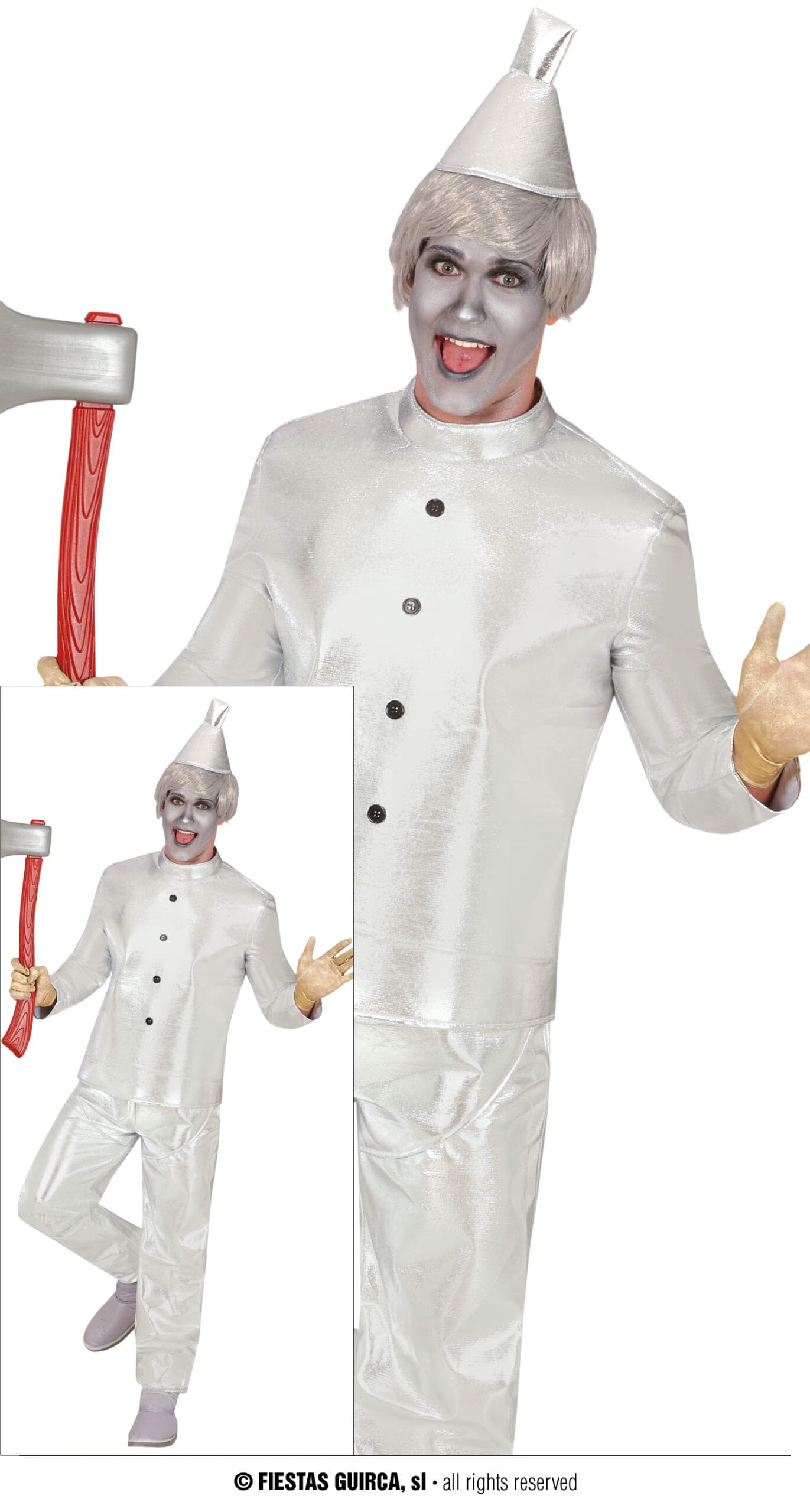 GU tin man, adulto, 48   50 (m)