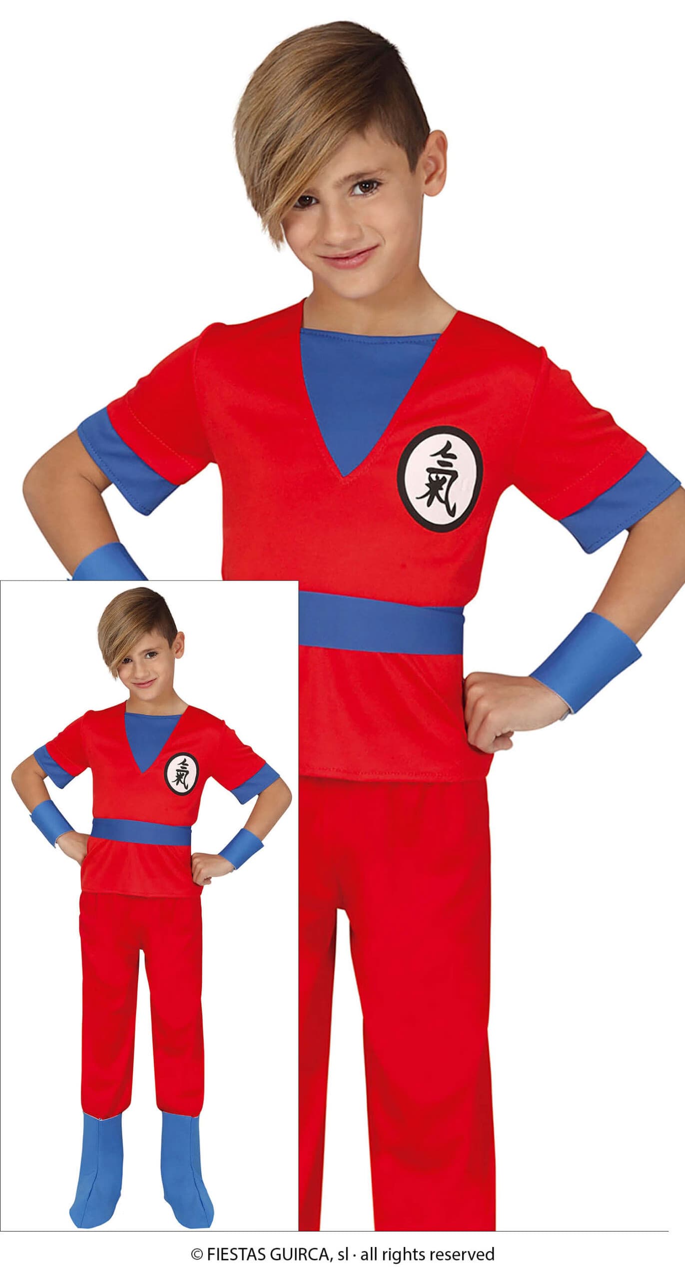 GU ninja rojo, infantil, 3   4 años