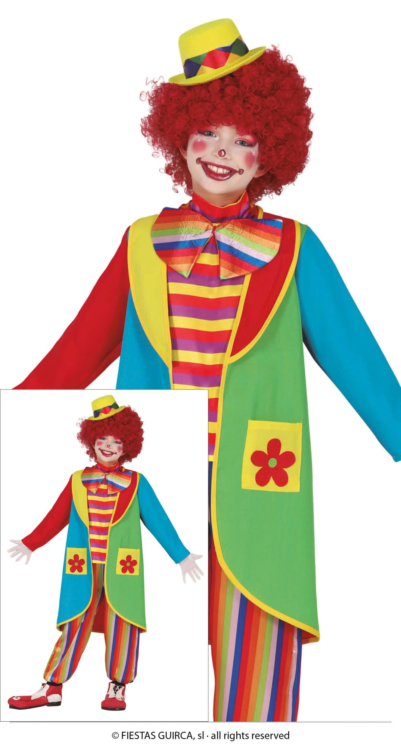 GU flowy the clown, infantil, 10   12 años