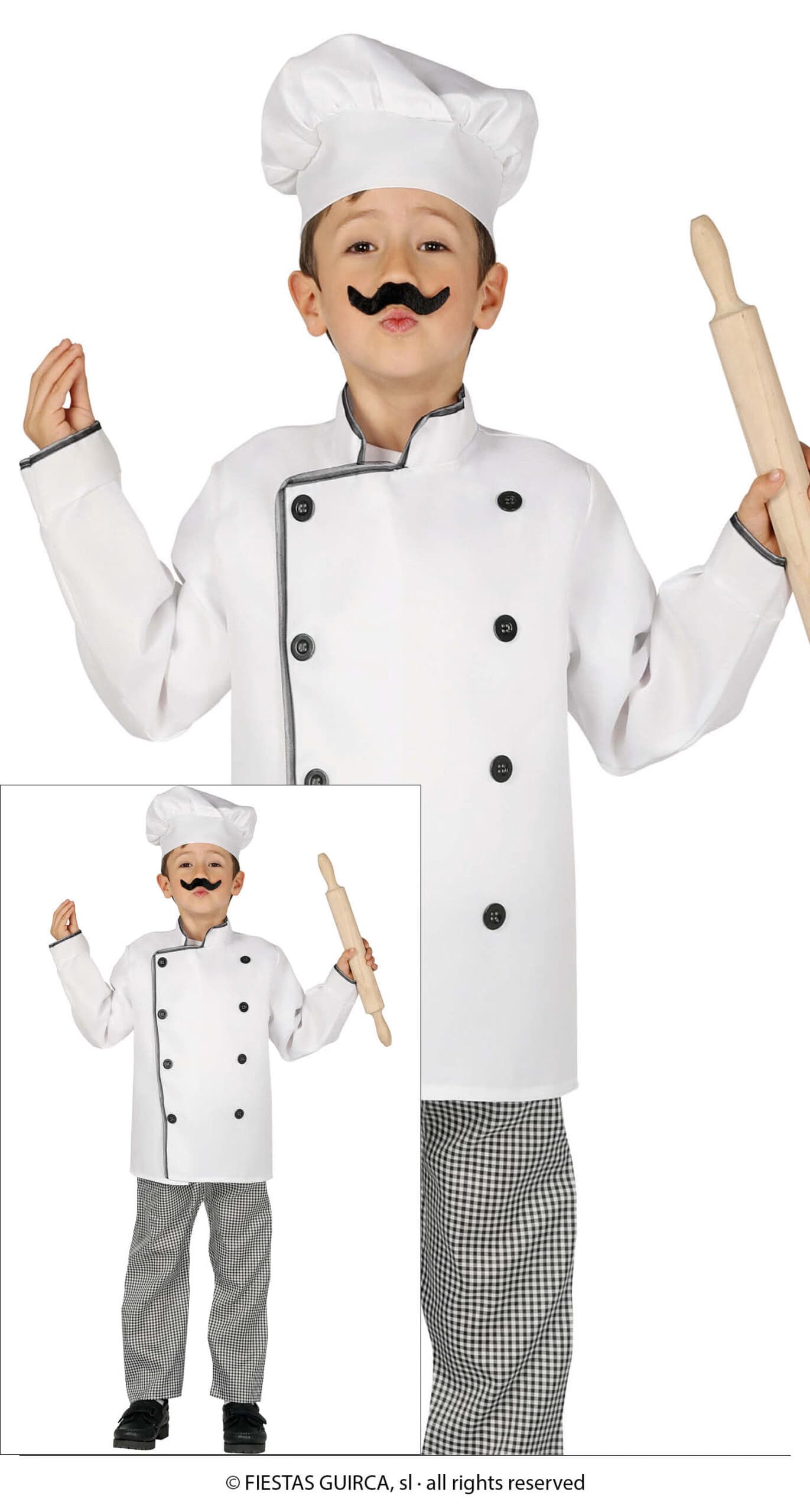 GU cocinero, infantil, 3   4 años