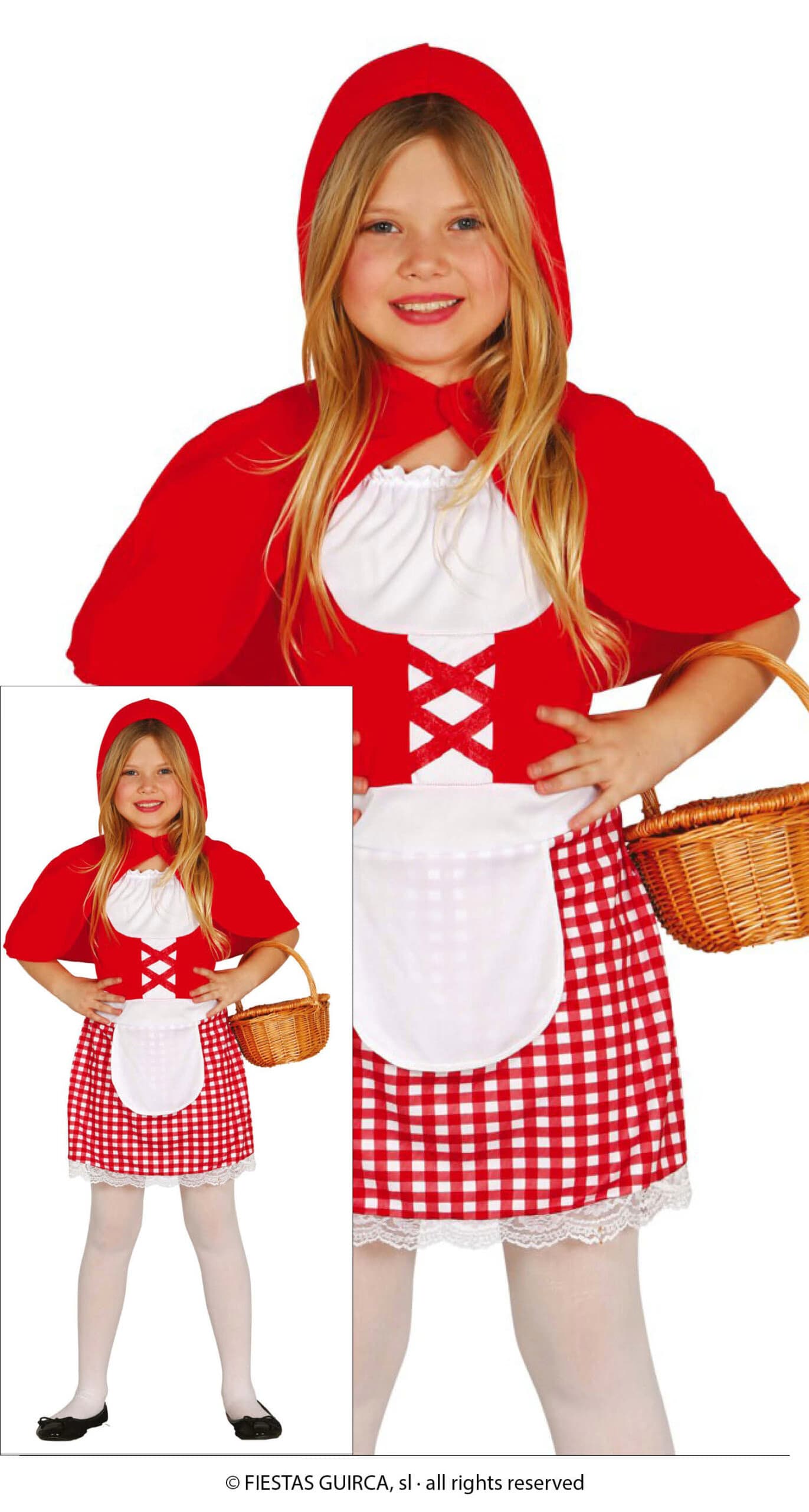 GU little red girl, infantil, 10   12 años
