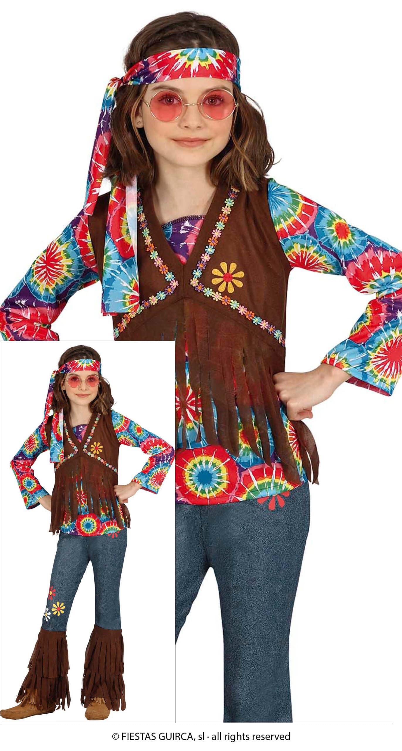 GU hippie, infantil, 3   4 años