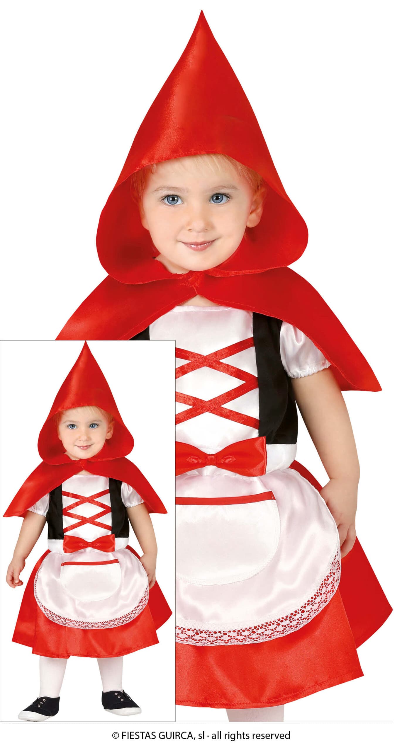 GU caperucita, toddler, 2 - 3 años