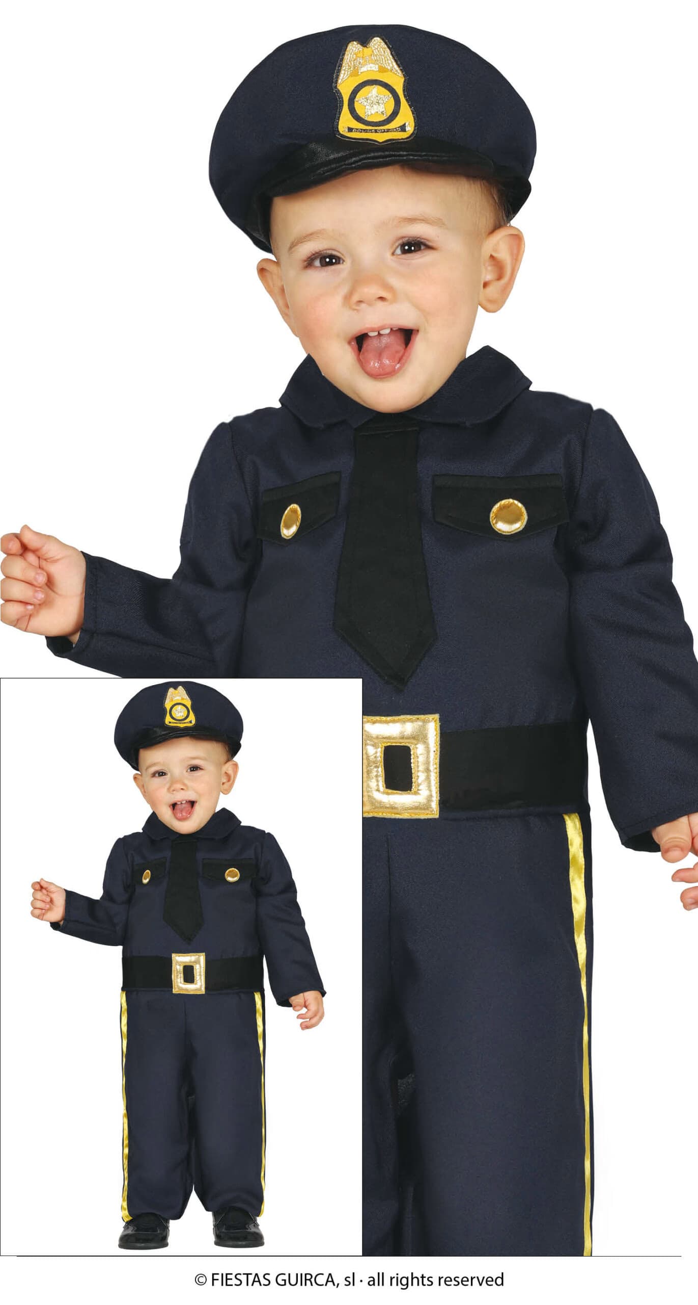 GU policia, toddler, 2 - 3 años