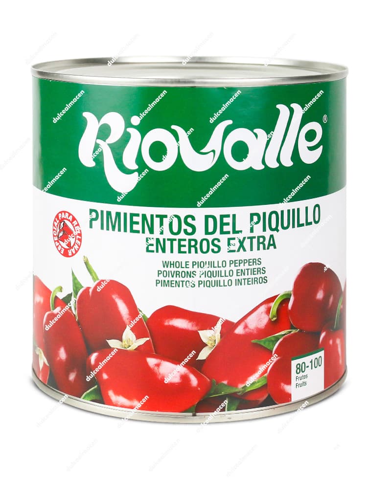 Fragua pimientos del piquillo enteros lata 3 kg conserva vegetal en Dulcealmacen