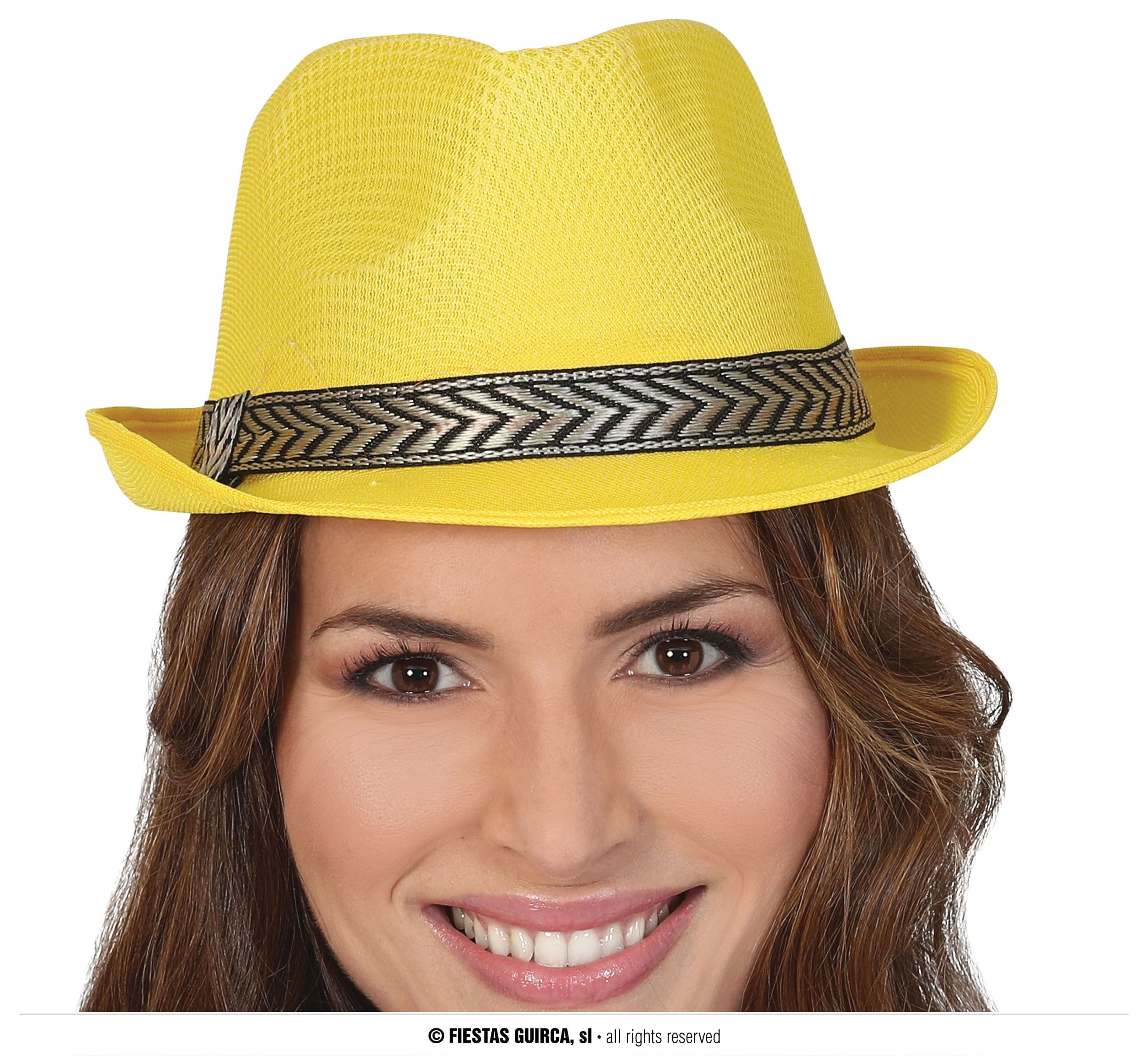 GU gorro gangster amarillo
