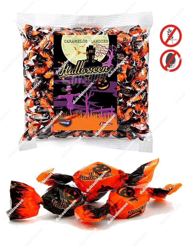 ITV Caramelo Halloween 500gr bolsa de caramelos duros en Dulcealmacen